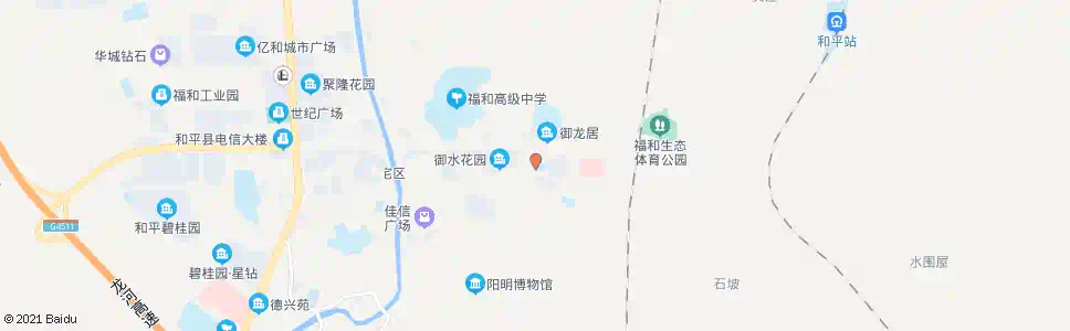 河源蓓蕾双语幼儿园_公交站地图_河源公交_妙搜公交查询2025