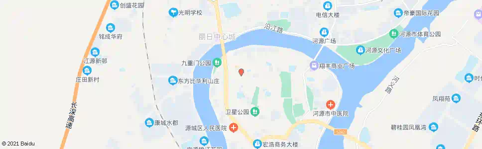 河源市汽车客运站(长塘路站)_公交站地图_河源公交_妙搜公交查询2025