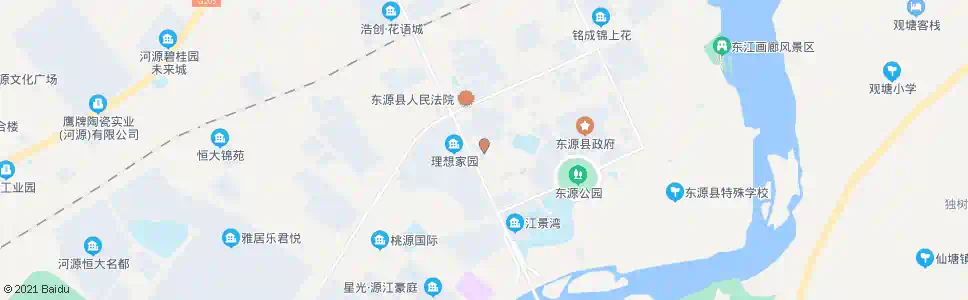 河源东源人社局_公交站地图_河源公交_妙搜公交查询2025