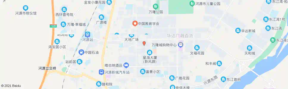河源长城世纪华府_公交站地图_河源公交_妙搜公交查询2025