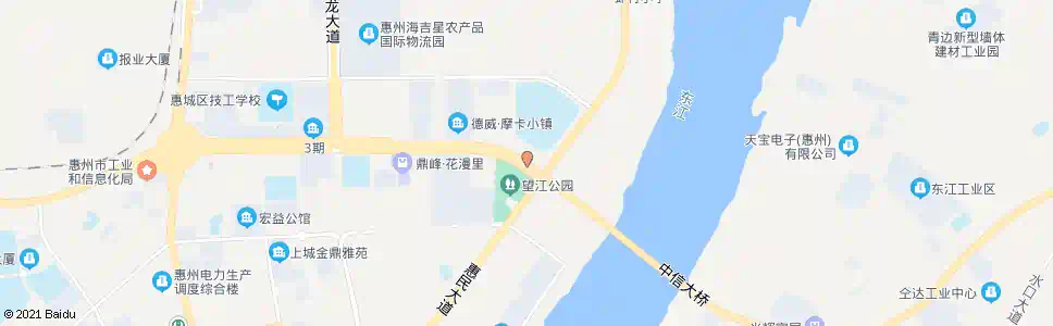 惠州中信大桥北_公交站地图_惠州公交_妙搜公交查询2025