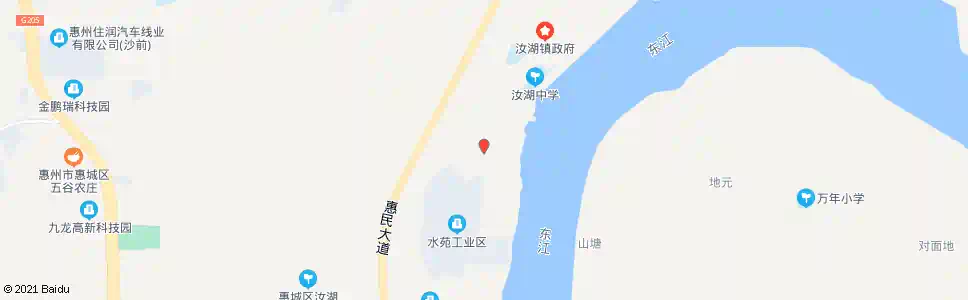 惠州枕头岭_公交站地图_惠州公交_妙搜公交查询2025