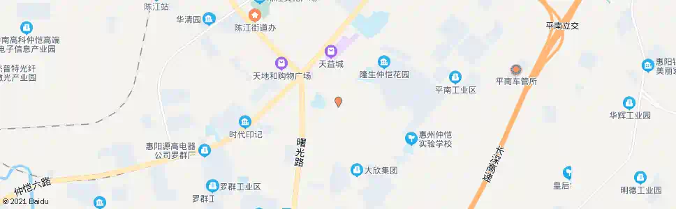 惠州教师村_公交站地图_惠州公交_妙搜公交查询2025