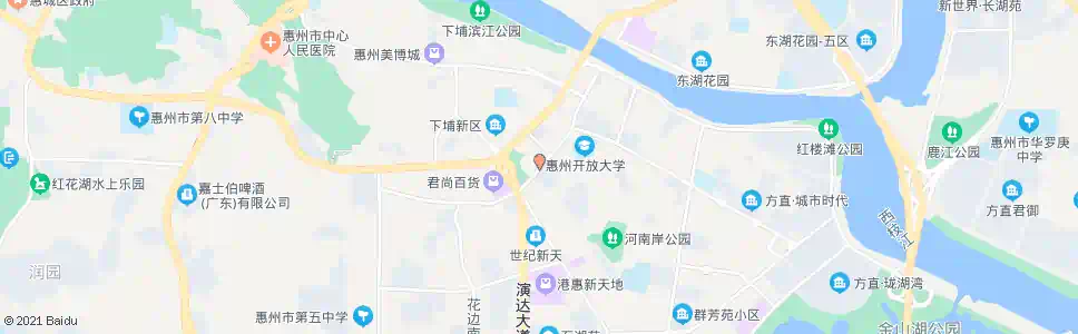 惠州螺子湖一路_公交站地图_惠州公交_妙搜公交查询2025