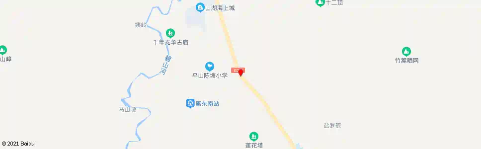惠州庵背村_公交站地图_惠州公交_妙搜公交查询2025