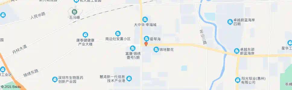 惠州世福爱琴海_公交站地图_惠州公交_妙搜公交查询2025