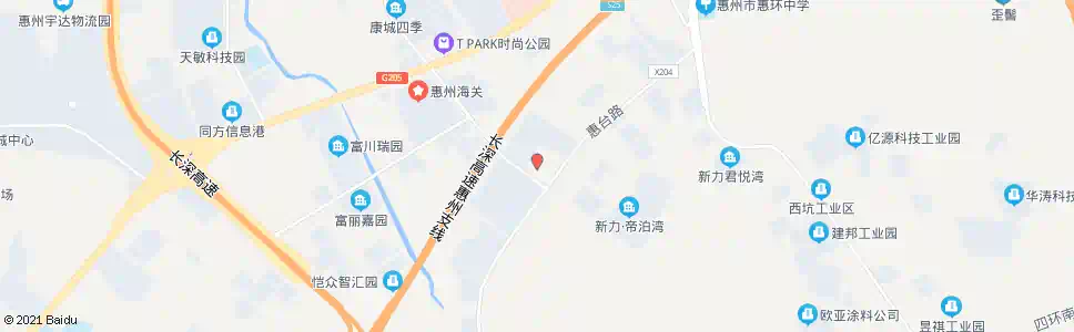 惠州东洋精密_公交站地图_惠州公交_妙搜公交查询2025