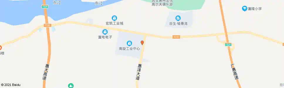 惠州南旋工业中心(东门)_公交站地图_惠州公交_妙搜公交查询2025