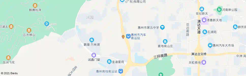 惠州仲恺交警大队_公交站地图_惠州公交_妙搜公交查询2025