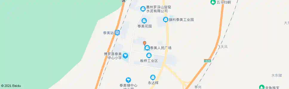 惠州泰美镇政府_公交站地图_惠州公交_妙搜公交查询2025