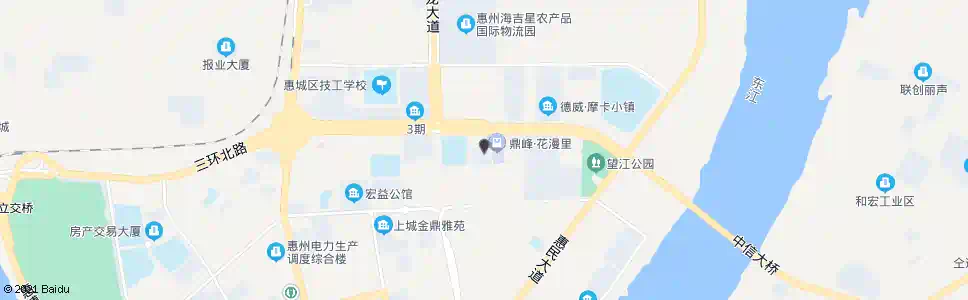 惠州惠民花园(粤东家具博览)_公交站地图_惠州公交_妙搜公交查询2025