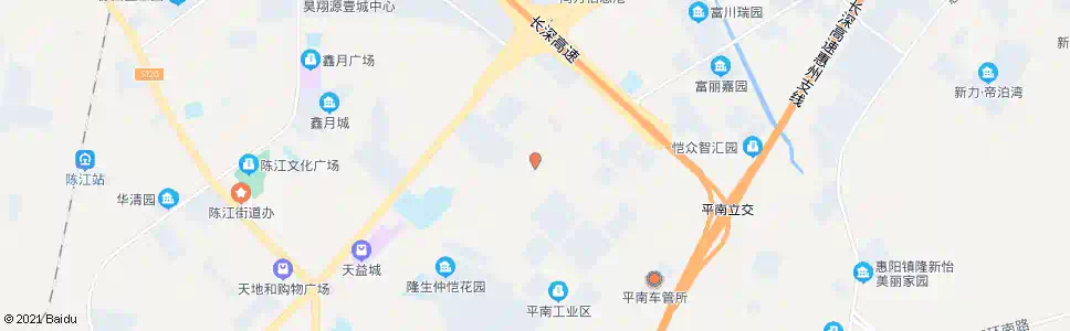 惠州平南市场_公交站地图_惠州公交_妙搜公交查询2025