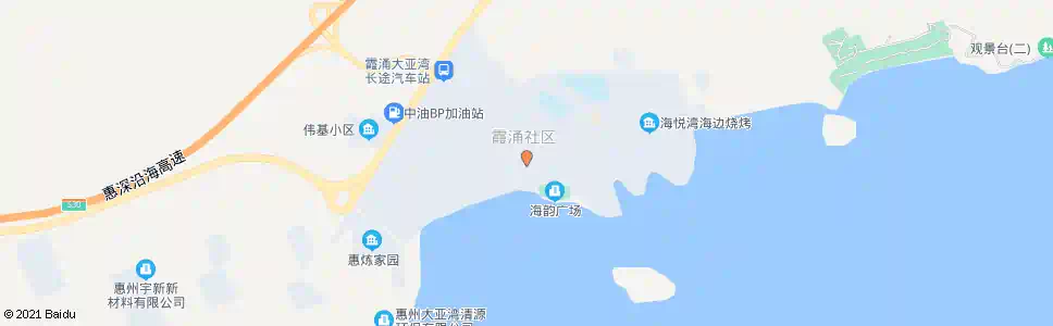 惠州霞光东路_公交站地图_惠州公交_妙搜公交查询2025