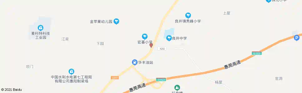 惠州良井客运站_公交站地图_惠州公交_妙搜公交查询2025