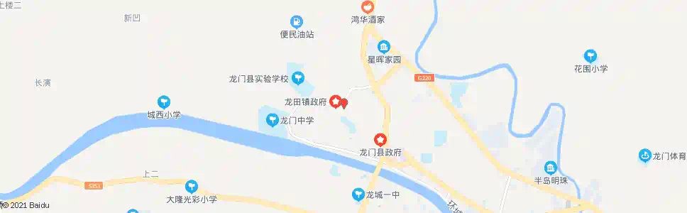 惠州龙田住宅区_公交站地图_惠州公交_妙搜公交查询2025