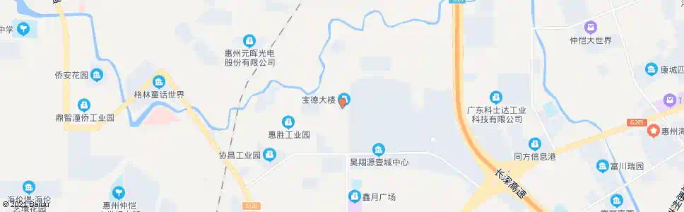 惠州湘情酒楼_公交站地图_惠州公交_妙搜公交查询2025