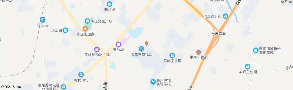 惠州麓湖马德里_公交站地图_惠州公交_妙搜公交查询2025