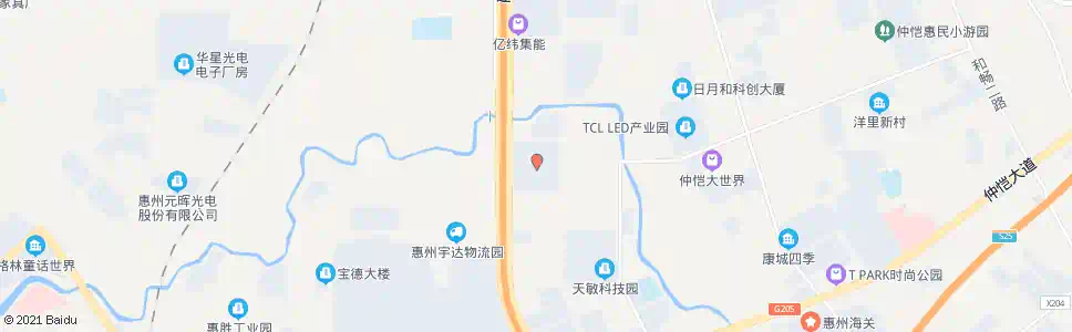 惠州tcl移动通信_公交站地图_惠州公交_妙搜公交查询2025