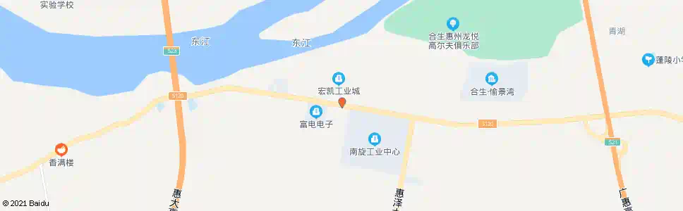 惠州南旋毛织厂_公交站地图_惠州公交_妙搜公交查询2025