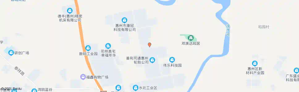 惠州演达路_公交站地图_惠州公交_妙搜公交查询2025