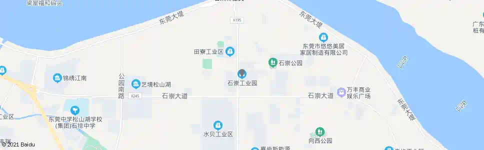 惠州石崇工业园(东莞)_公交站地图_惠州公交_妙搜公交查询2025