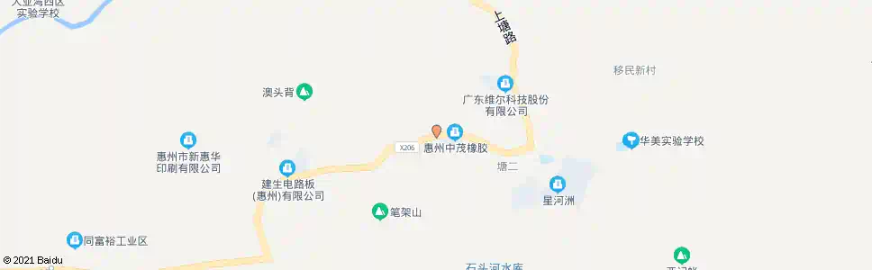 惠州大塘岭村_公交站地图_惠州公交_妙搜公交查询2025
