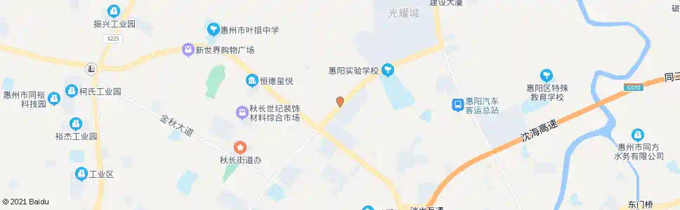 惠州北环路口_公交站地图_惠州公交_妙搜公交查询2025
