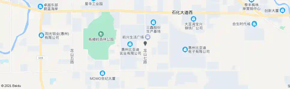 惠州比亚迪东门_公交站地图_惠州公交_妙搜公交查询2025
