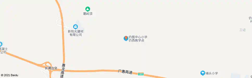 惠州仍西教学点_公交站地图_惠州公交_妙搜公交查询2025