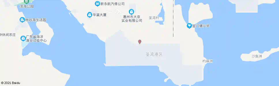 惠州澳头港_公交站地图_惠州公交_妙搜公交查询2025