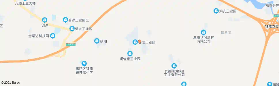 惠州高田桥_公交站地图_惠州公交_妙搜公交查询2025