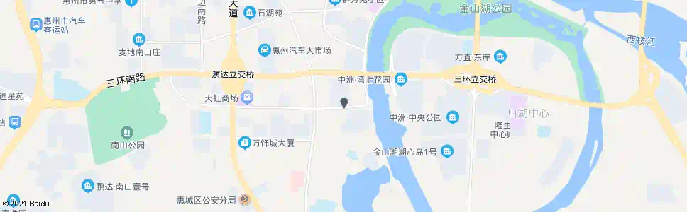 惠州河南岸汽车站(金山湖花园)_公交站地图_惠州公交_妙搜公交查询2025