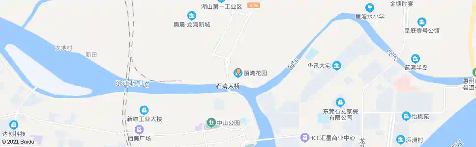 惠州石湾大桥(丽湾花园)_公交站地图_惠州公交_妙搜公交查询2025