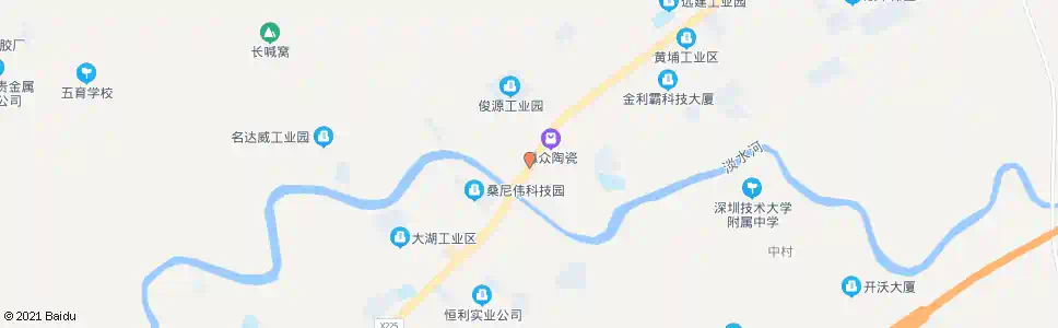 惠州白石洞路口_公交站地图_惠州公交_妙搜公交查询2025