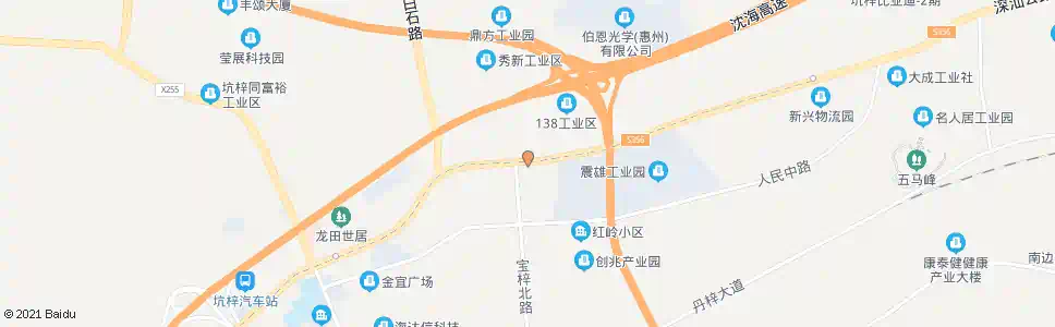惠州新乔围村工业区_公交站地图_惠州公交_妙搜公交查询2025