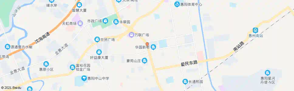 惠州德昇市场_公交站地图_惠州公交_妙搜公交查询2025