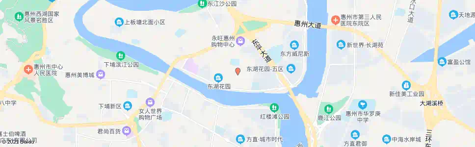 惠州东湖五街_公交站地图_惠州公交_妙搜公交查询2025