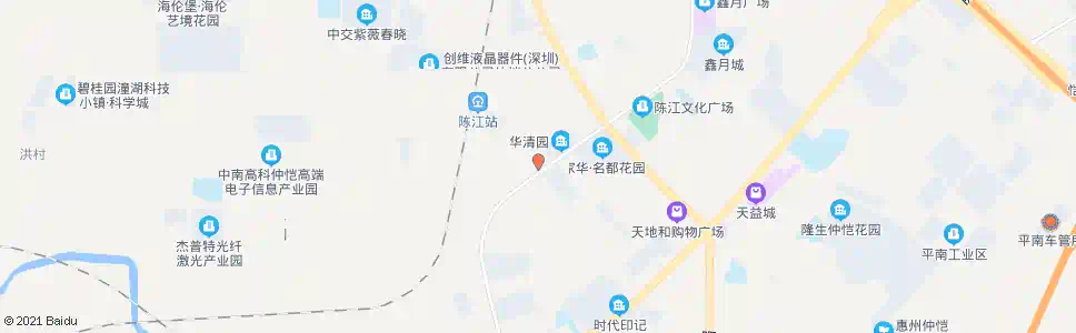 惠州南领口腔医院_公交站地图_惠州公交_妙搜公交查询2025