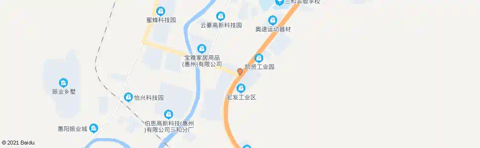 惠州矮岭路口_公交站地图_惠州公交_妙搜公交查询2025