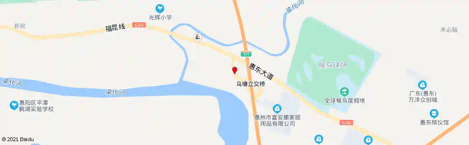 惠州乌塘高速路口_公交站地图_惠州公交_妙搜公交查询2025