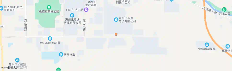 惠州比亚迪二期_公交站地图_惠州公交_妙搜公交查询2025