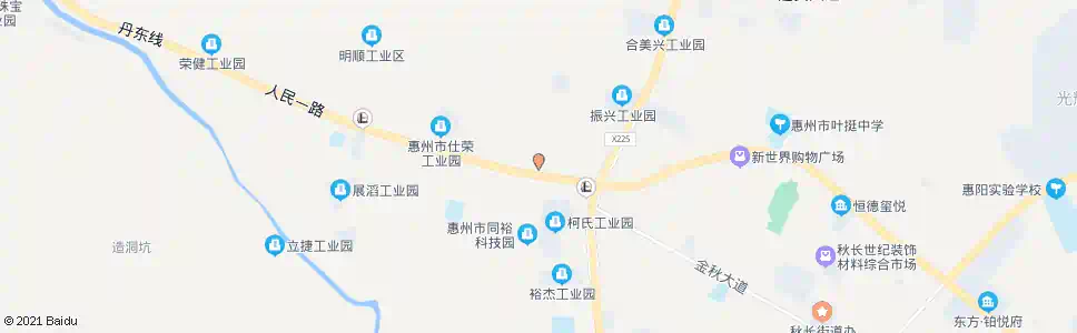 惠州维布村委_公交站地图_惠州公交_妙搜公交查询2025