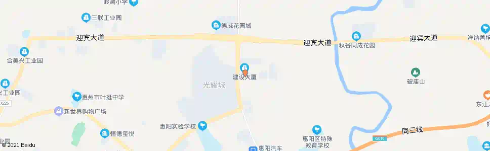 惠州仲恺行政服务中心(红旗小学)_公交站地图_惠州公交_妙搜公交查询2025