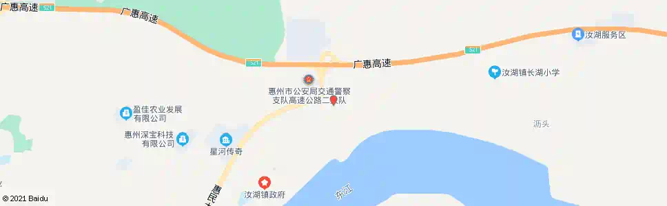 惠州保时捷中心_公交站地图_惠州公交_妙搜公交查询2025