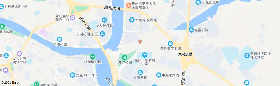 惠州长湖东路中_公交站地图_惠州公交_妙搜公交查询2025