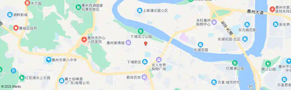 惠州时代广场_公交站地图_惠州公交_妙搜公交查询2025