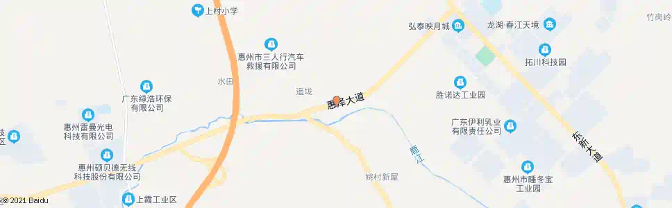 惠州横沙变电站_公交站地图_惠州公交_妙搜公交查询2025