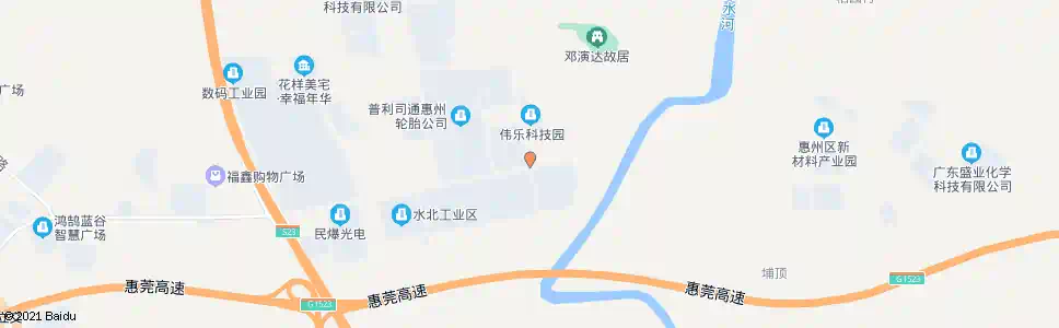 惠州惠南科技园路口_公交站地图_惠州公交_妙搜公交查询2025