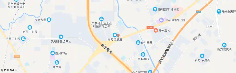 惠州东江高新区管委会_公交站地图_惠州公交_妙搜公交查询2025