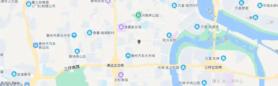 惠州河南岸邮政分局_公交站地图_惠州公交_妙搜公交查询2025